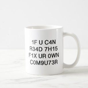 Caneca De Café Se Consegue Ler Isto