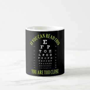 Caneca De Café Se conseguir ler isto, está muito perto