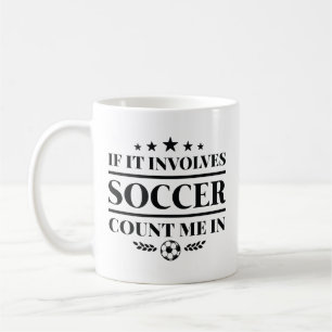Caneca De Café Se Envolver O Futebol Conte-Me