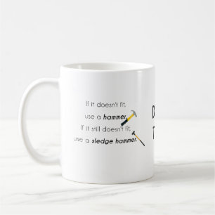 Caneca De Café Se não cabe,