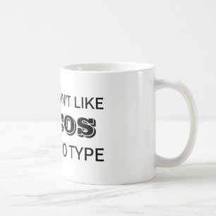 Caneca De Café Se não gosta de tacos, sou Nacho Type Mug