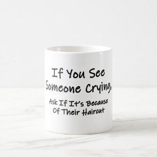 Caneca De Café Se Vês Alguém A Chorar