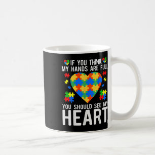 Caneca De Café Se Você Acha Que Minhas Mãos Estão Cheios Você Dev
