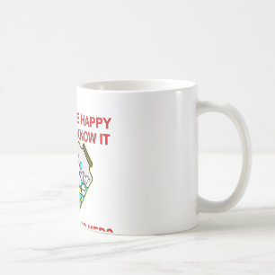 Caneca De Café Se você está feliz e sabe que ele compartilha se