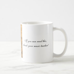 Caneca De Café Se você pode ler este, agradeça a seu professor de