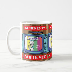 Caneca De Café se você tem TV aí você vê bolsa de cordão