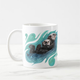 Caneca De Café Sea Otter