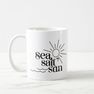 Caneca De Café Sea Salt Sun