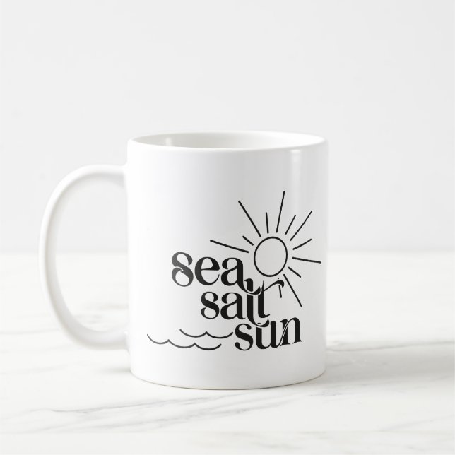 Caneca De Café Sea Salt Sun (Esquerda)