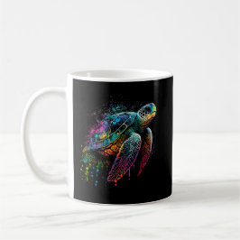 Caneca De Café Sea Turtle Beach Lover Ocean Animal Graphic Novelt
