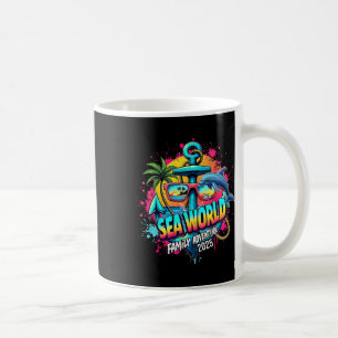 Caneca De Café Sea World 2025 Ocean Explorer Memories Family Vaca