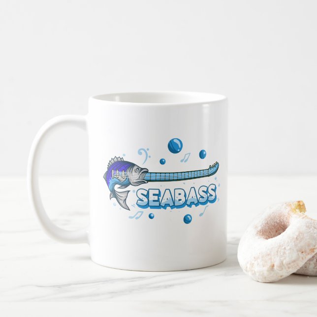 Caneca De Café Seabass (Com Donut)