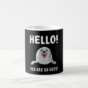 Caneca De Café Seal Sealife Animal Seals Sea Lion Lover Idea
