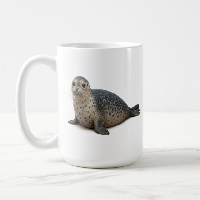 Caneca De Café Sealily Adorable (Esquerda)