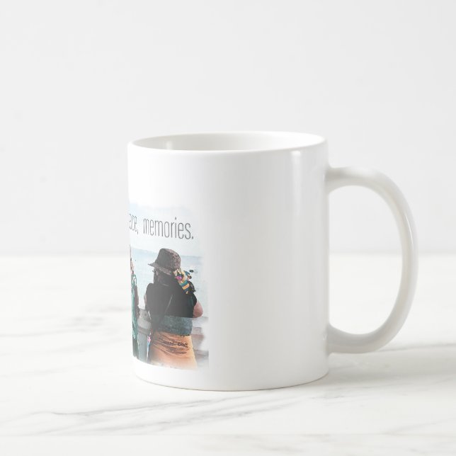 Caneca De Café Seaside Friendship Memories (Direita)