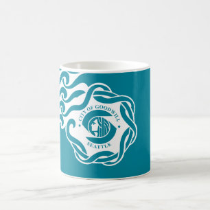 Caneca De Café Seattle Flag