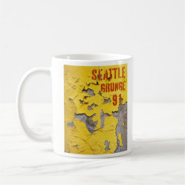 Caneca De Café Seattle Grunge Music 1991