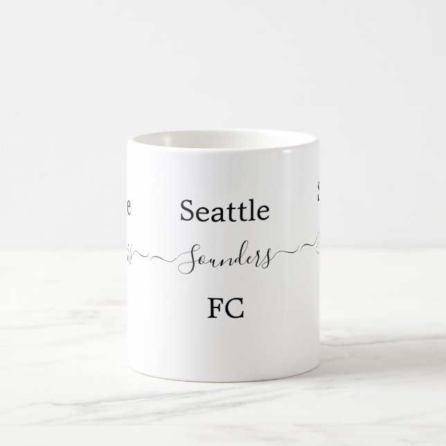 Caneca De Café Seattle Sounders FC (Centro)