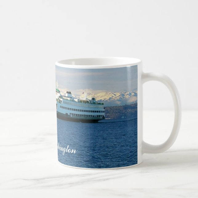 Caneca De Café Seattle, Washington (Direita)
