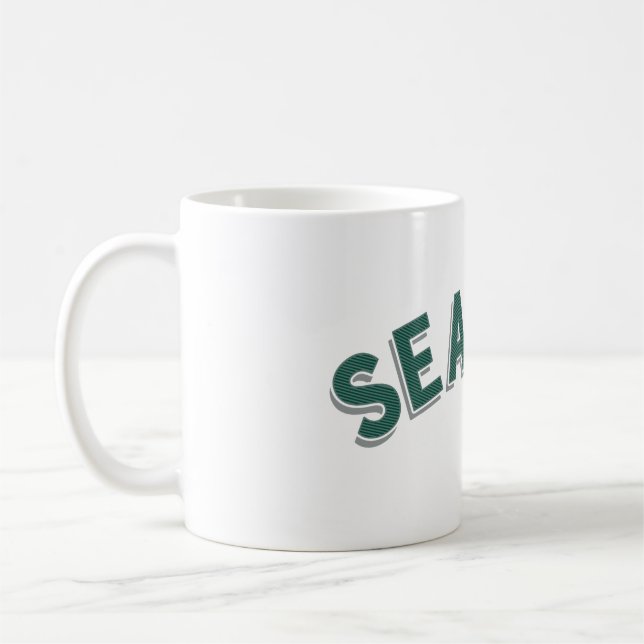 Caneca De Café Seattle, Washington Arco Vintage (Esquerda)