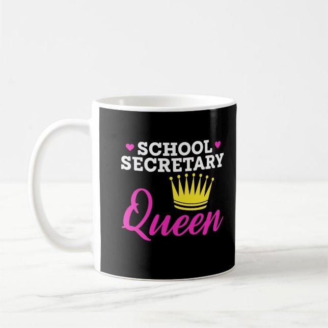 Caneca De Café Secretária da Escola Rainha (Esquerda)
