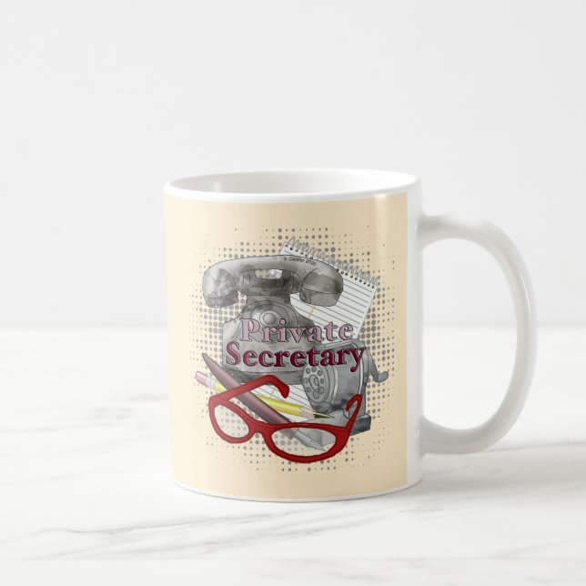 Caneca De Café Secretário Particular (Direita)