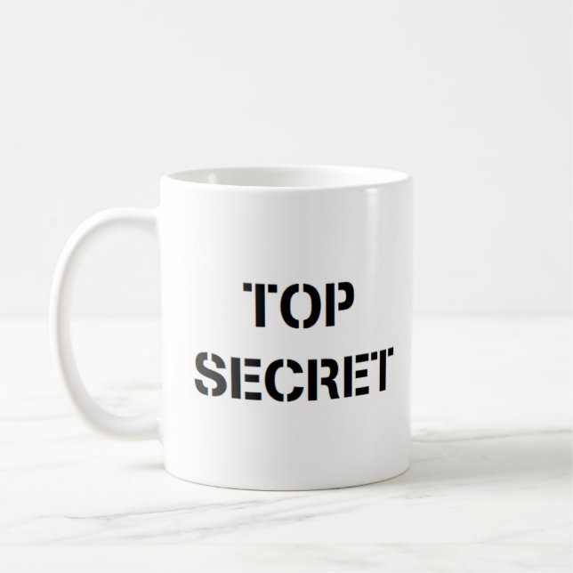 Caneca De Café segredo de topo (Esquerda)