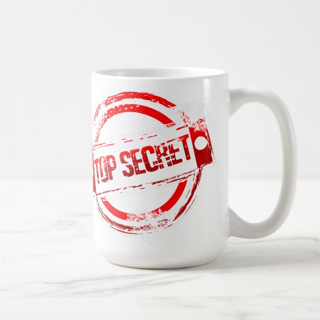 Caneca De Café Segredo Superior (Direita)