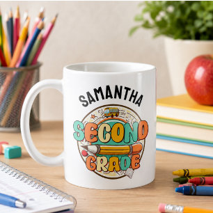 Caneca De Café Segunda Série – Caderno de Suprimentos Escolares F