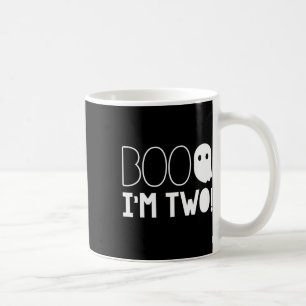 Caneca De Café segundo aniversário dois anos Boo, eu sou dois! Ha