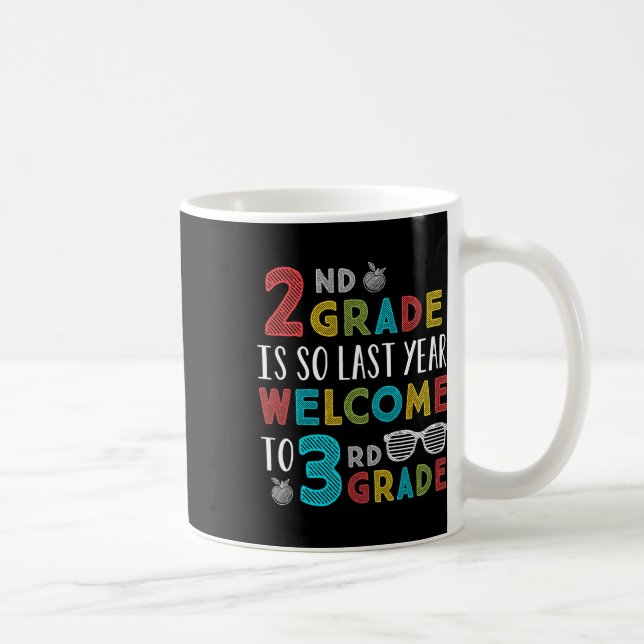 Caneca De Café segundo Grau É Assim No Ano Passado Bem-Vindo Ao C (Direita)