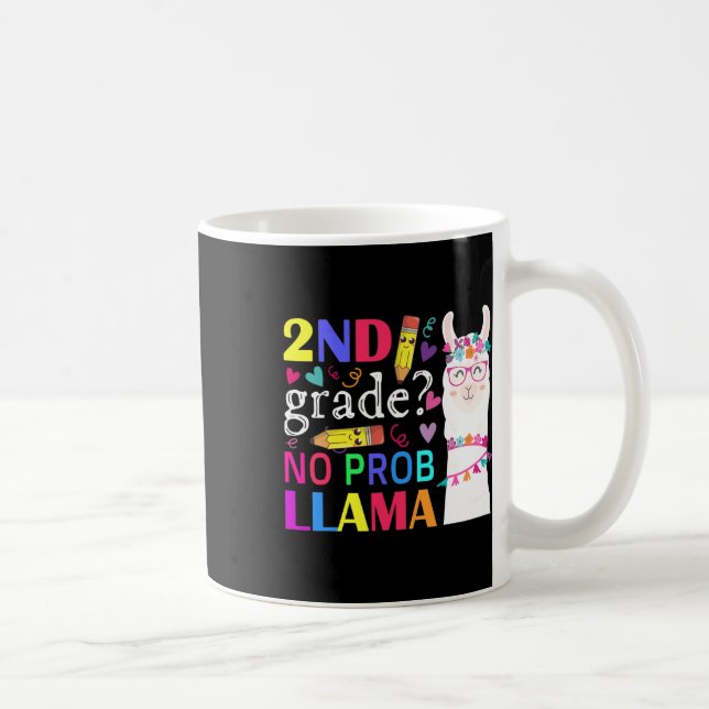 Caneca De Café segundo Grau Sem Prob-Lama Professor Primeiro Dia (Direita)