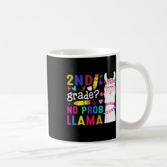 Caneca De Café segundo Grau Sem Prob Llama Professor De Volta À E (Direita)