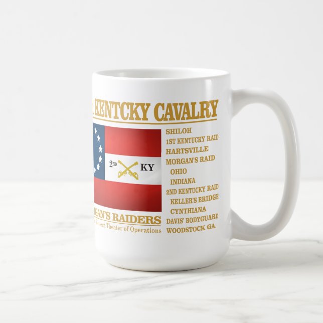 Caneca De Café segundo Kentucky Cavalry (BA2) (Direita)