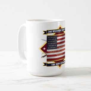 Caneca De Café segundo Wisconsin Volunteers Infantry