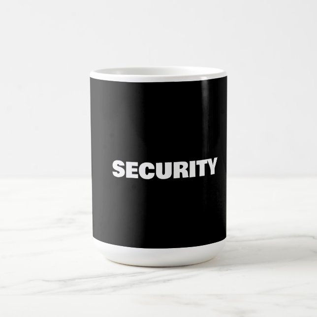 Caneca De Café Segurança (Centro)