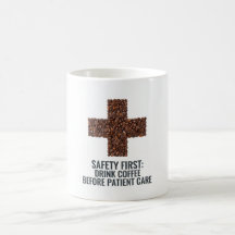 Segurança em Primeiro Lugar Beba Café Antes do Cui
