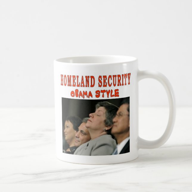 CANECA DE CAFÉ SEGURANÇA HOMELÂNDIA (Direita)