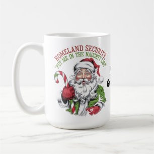 Caneca De Café Segurança Interna Me Colocou Na Lista Travessa Eng