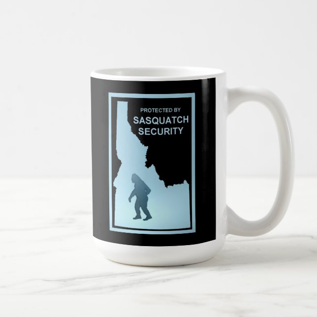 Caneca De Café Segurança Sasquatch - Idaho (Direita)