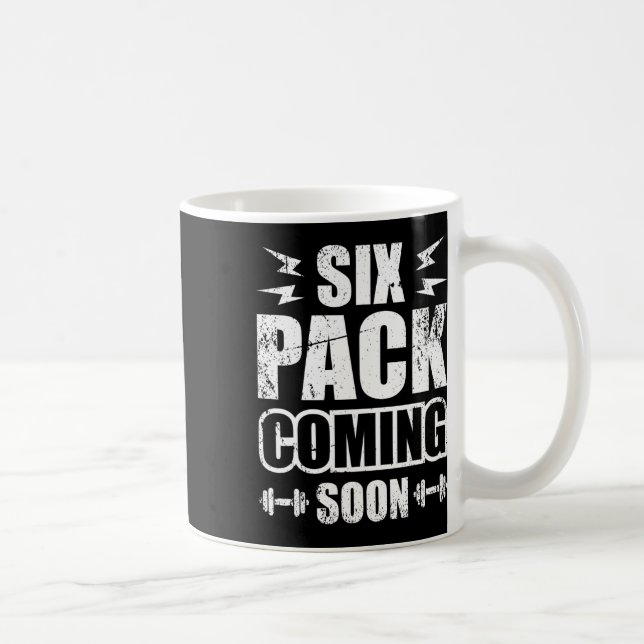 Caneca De Café Seis pacotes chegando em breve 2 (Direita)