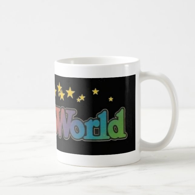 Caneca De Café Seis parques de diversões de Astroworld das (Direita)