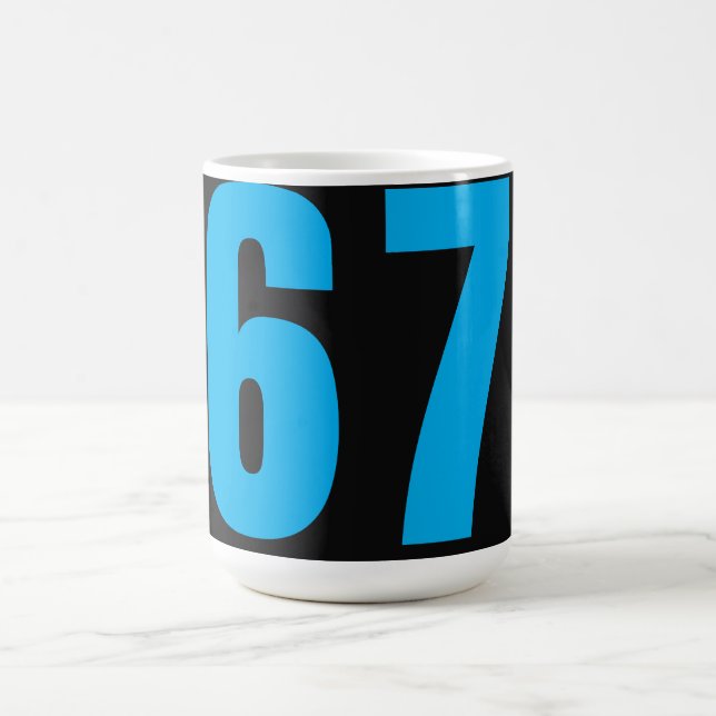 Caneca De Café Seis Sete (Centro)