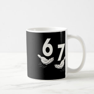 Caneca De Café Seis Sete 67 6 7 Crianças 67 Adolescentes Meninos