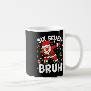 Caneca De Café Seis Sete 67 Geração Z Alpha Meme Bruh Natal Dabbi