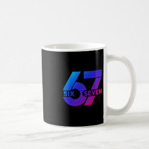 Caneca De Café Seis Sete 67 Meme Geração Alfa Gíria Bysebyll Temp