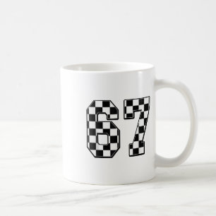 Caneca De Café Seis Sete 67 Meme Número 67