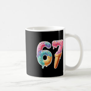 Caneca De Café Seis Sete 67 Sorvete Gota Esportes Legal Meme Dive