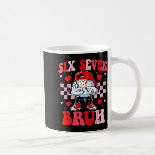 Caneca De Café Seis sete 67 véi 6 7 meme beisebol sorvete gotejam