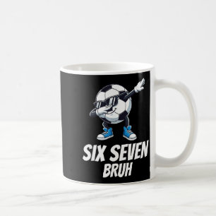 Caneca De Café Seis Sete Bruh Rotação Cerebral Geração Alfa Dabbi